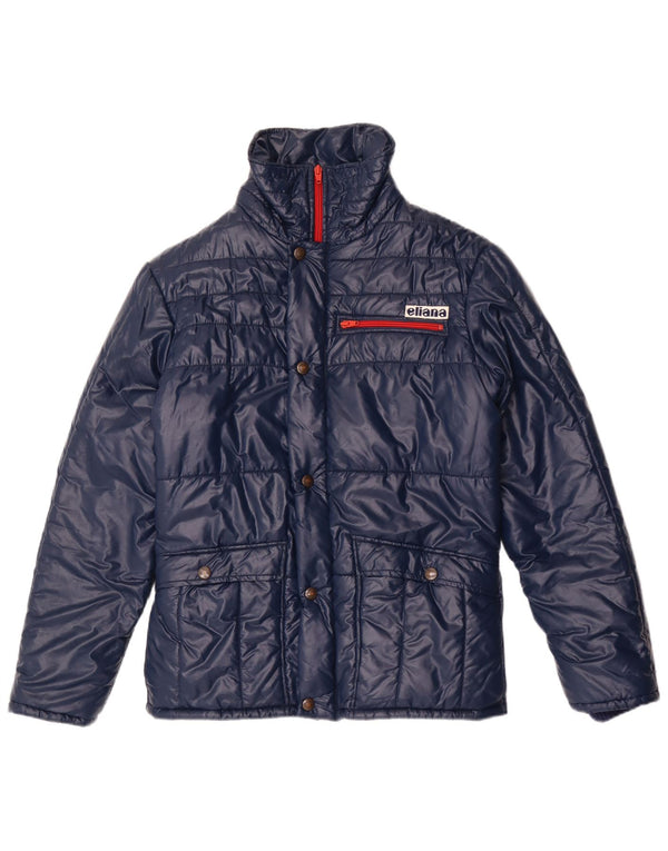 Anorak Mujer Eliana Con Capucha IT 44 Medium Azul Marino Poliamida