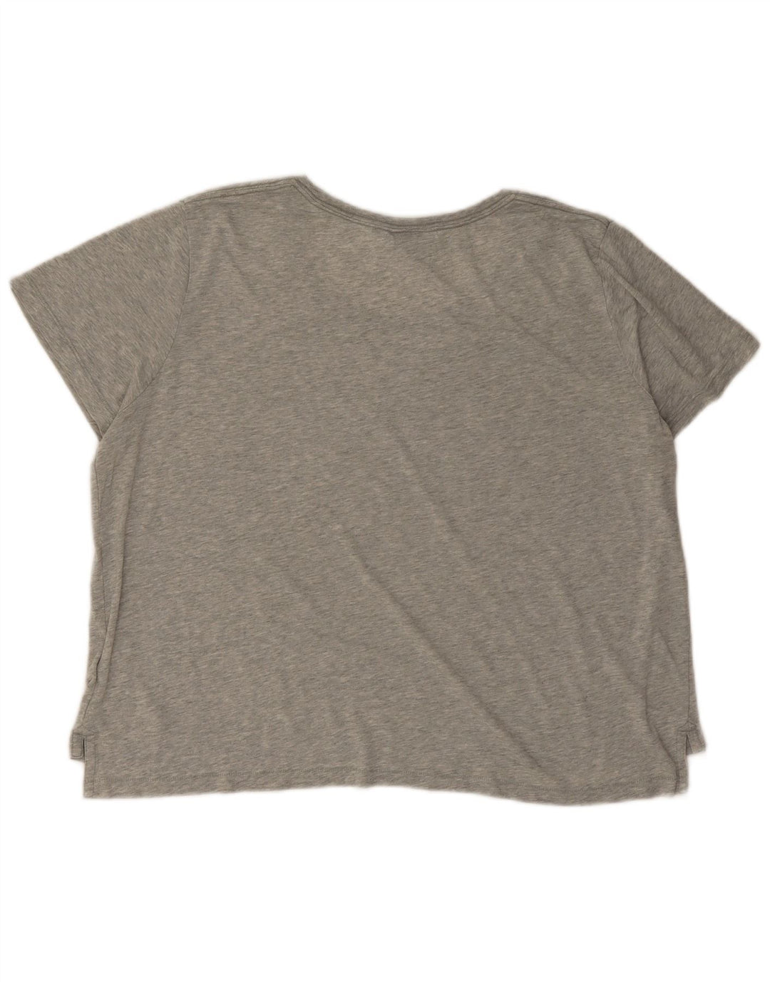 Nike Camiseta de gran tamaño para mujer con gráfico, talla 40, talla grande, color gris moteado