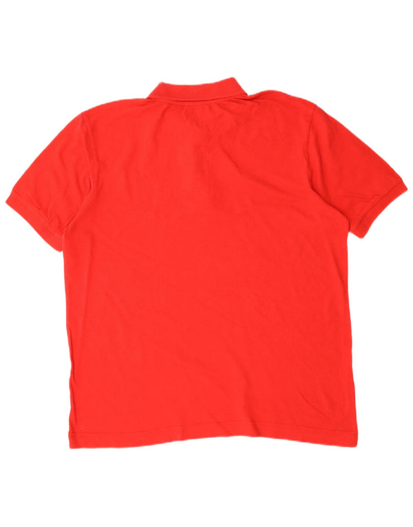 Kappa Polo Hombre XL Algodón Rojo