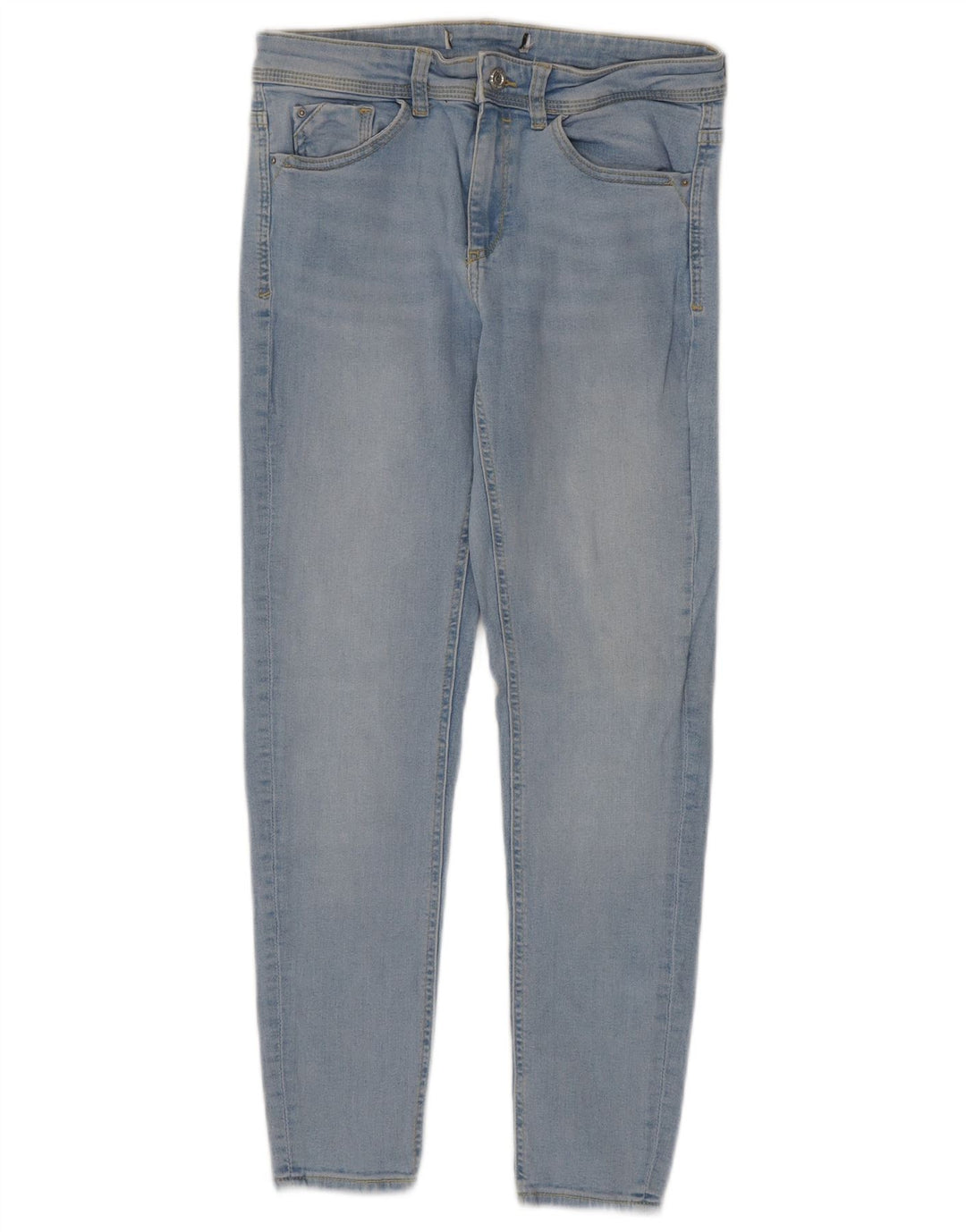 ZARA Mujer Vaqueros Skinny W28 L27 Azul