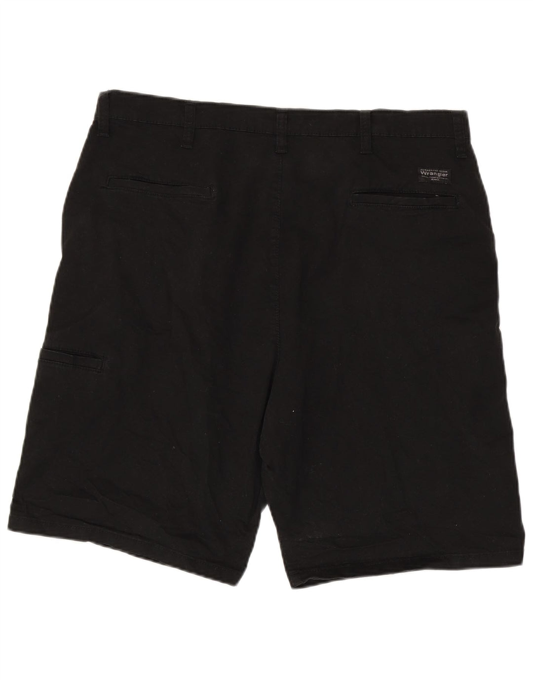Wrangler Pantalones cortos cargo para hombre W38 XL Algodón negro