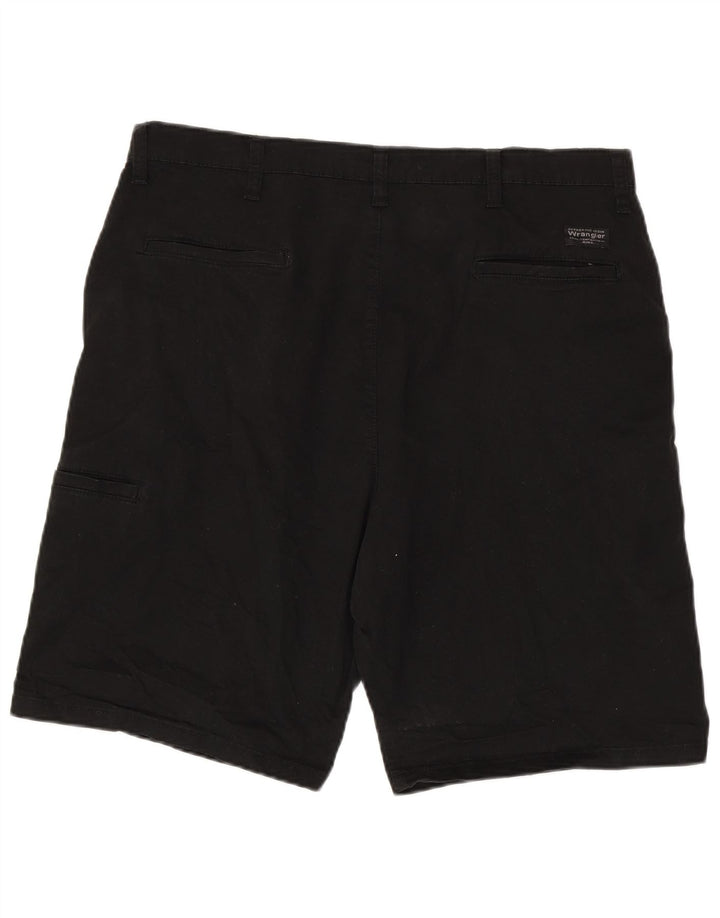Wrangler Pantalones cortos cargo para hombre W38 XL Algodón negro