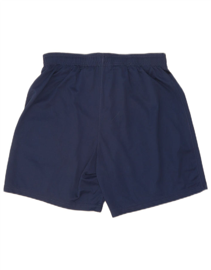Nike Dri Fit - Pantalones cortos deportivos para hombre, talla pequeña, poliéster, color azul marino