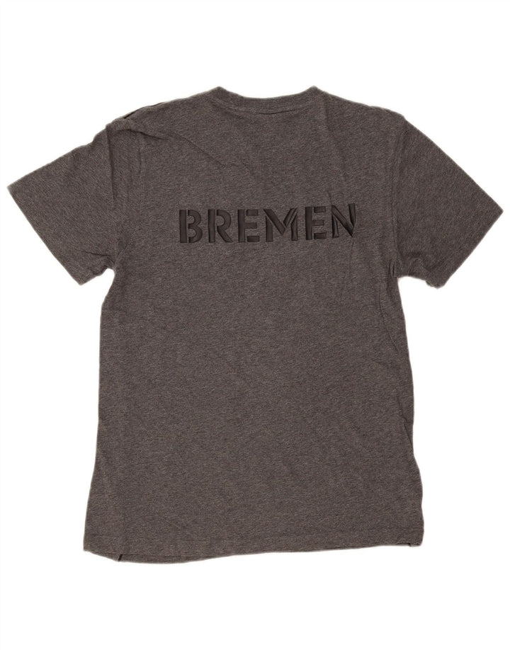 ADIDAS Camiseta gráfica para hombre Top Small Grey Cotton