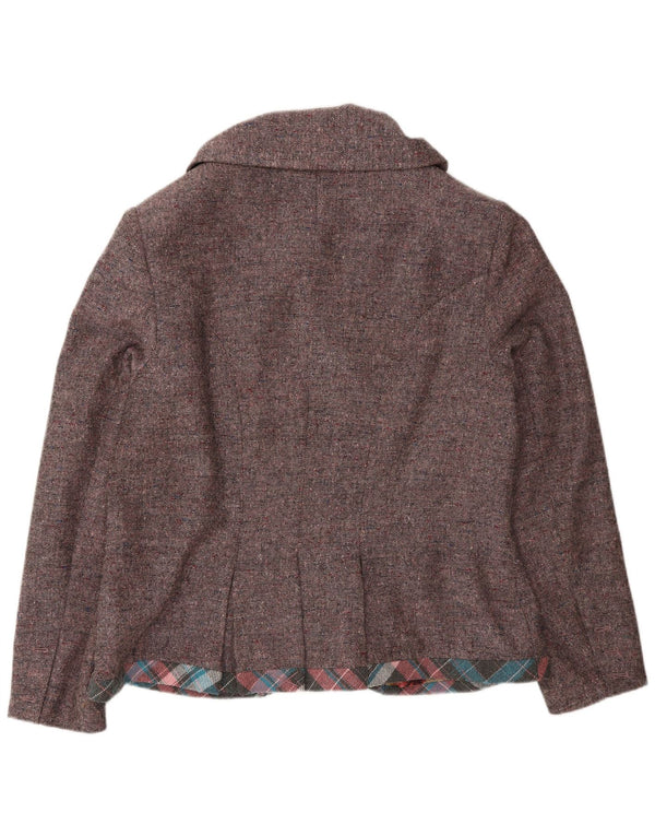 Joe Browns Chaqueta tipo blazer de 5 botones para mujer UK 40 XL Poliéster gris