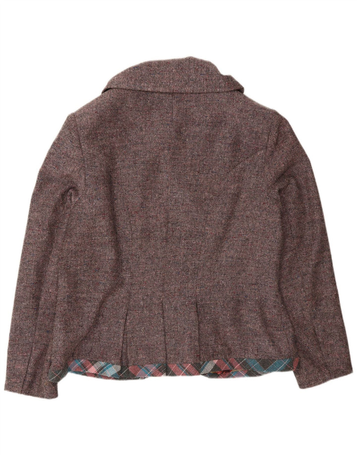 Joe Browns Chaqueta tipo blazer de 5 botones para mujer UK 40 XL Poliéster gris