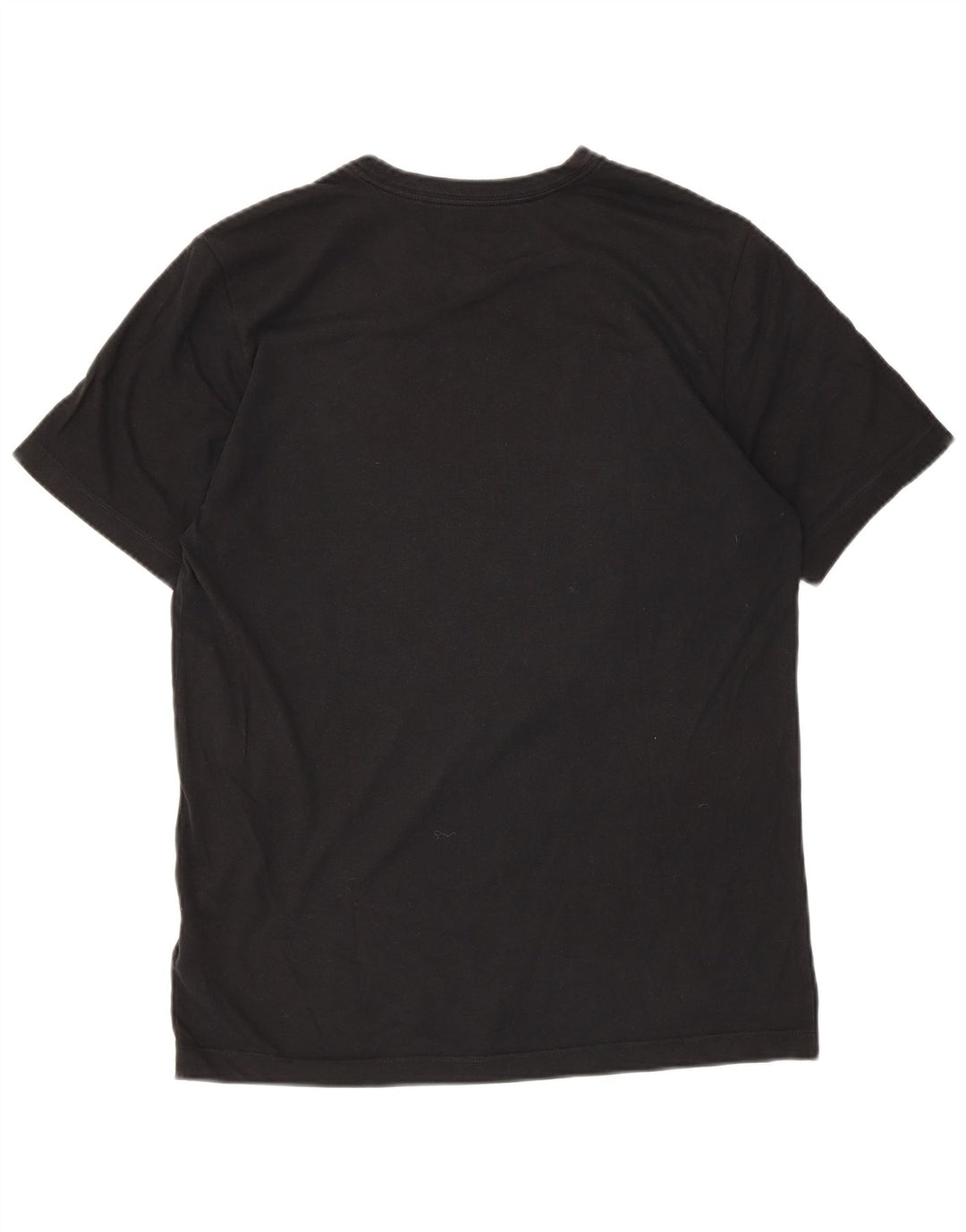 Nike Dri Fit Graphic Camiseta para hombre, talla mediana, algodón negro