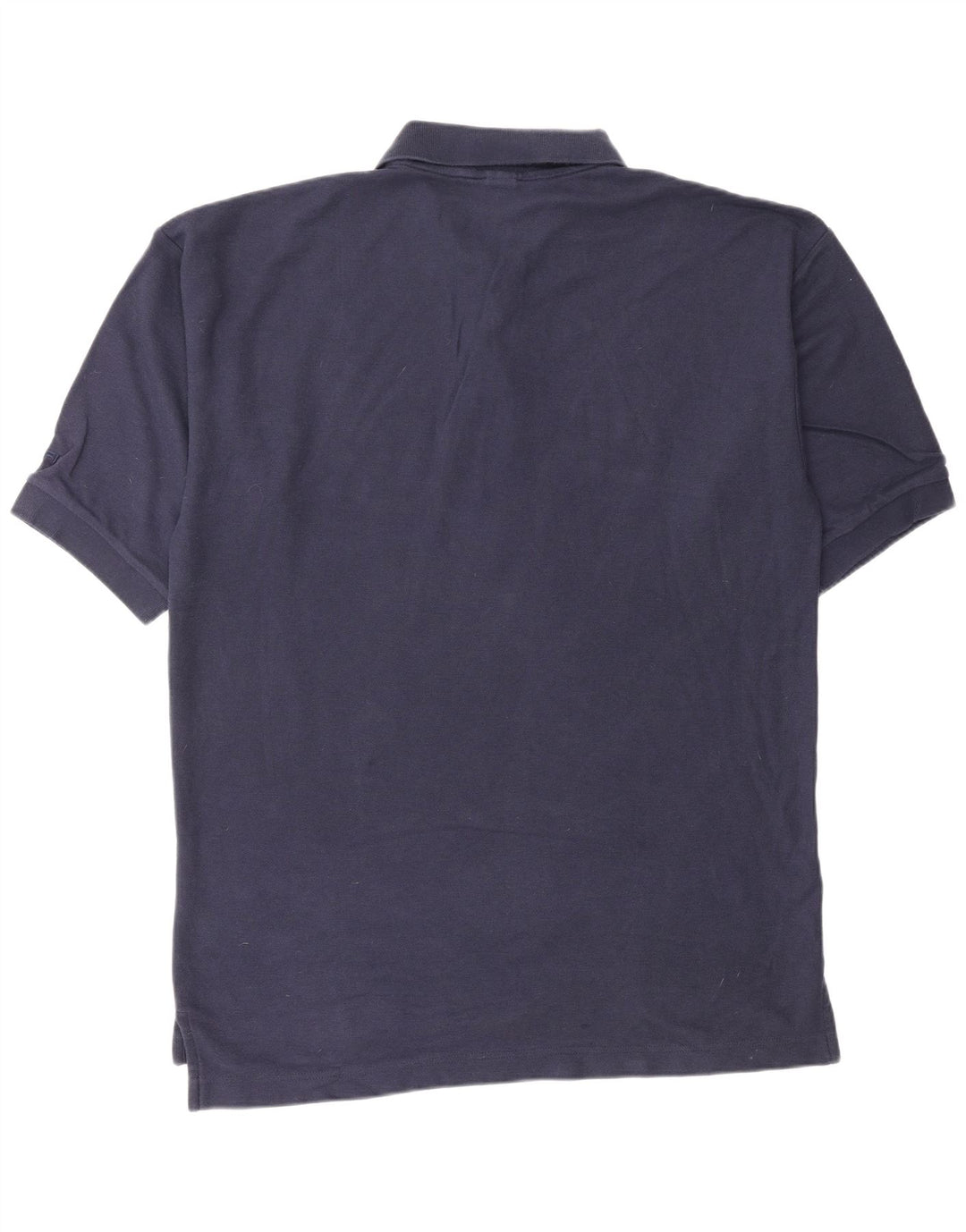FILA Polo para hombre grande azul marino algodón