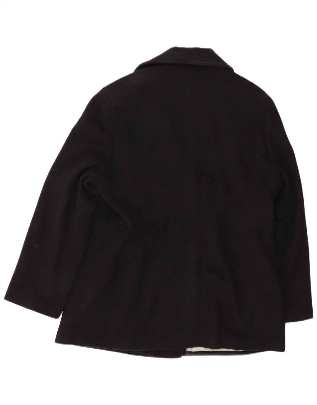 CALVIN KLEIN Chaquetón para mujer US 18 2XL Lana negra