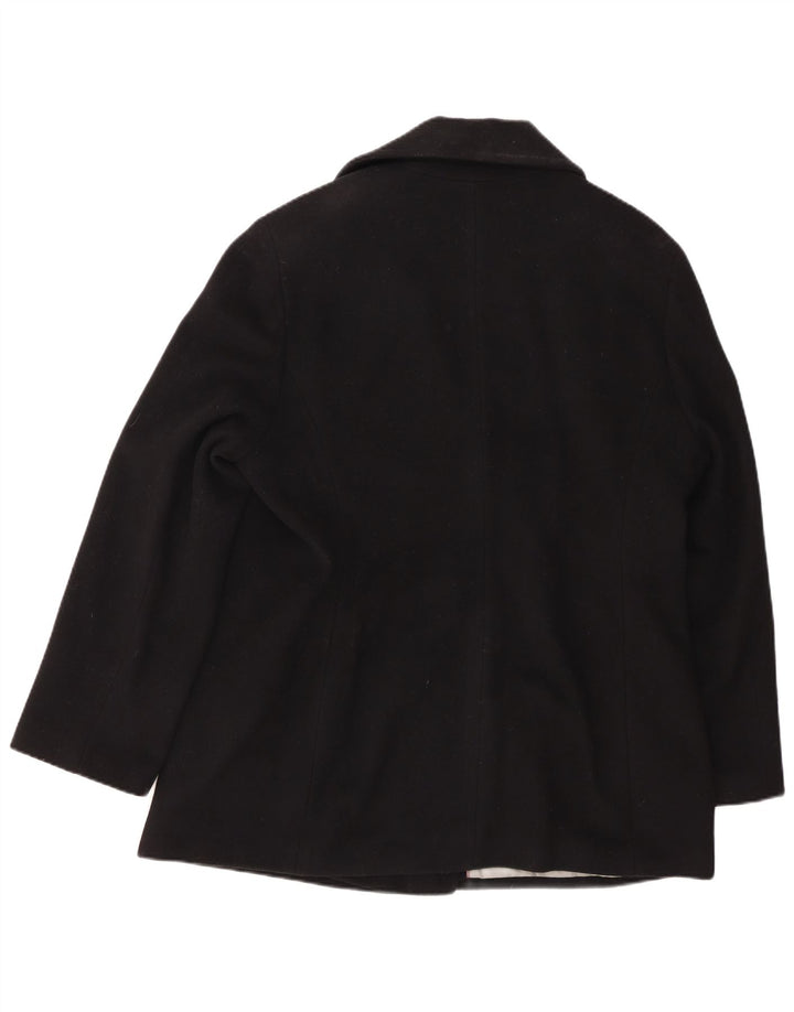 CALVIN KLEIN Chaquetón para mujer US 18 2XL Lana negra