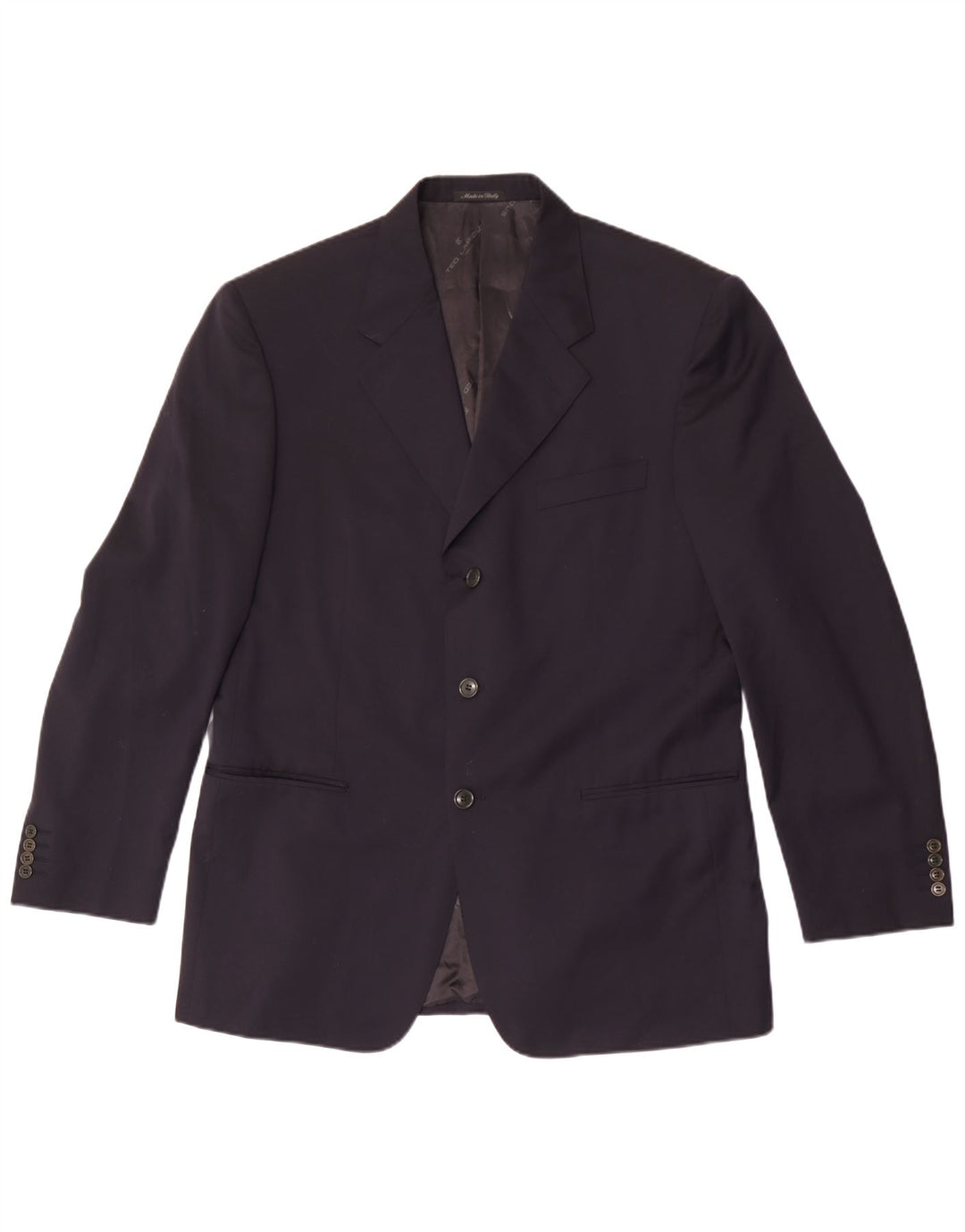 Cerruti 1881 Chaqueta tipo blazer de 3 botones para hombre IT 52 XL Lana azul marino
