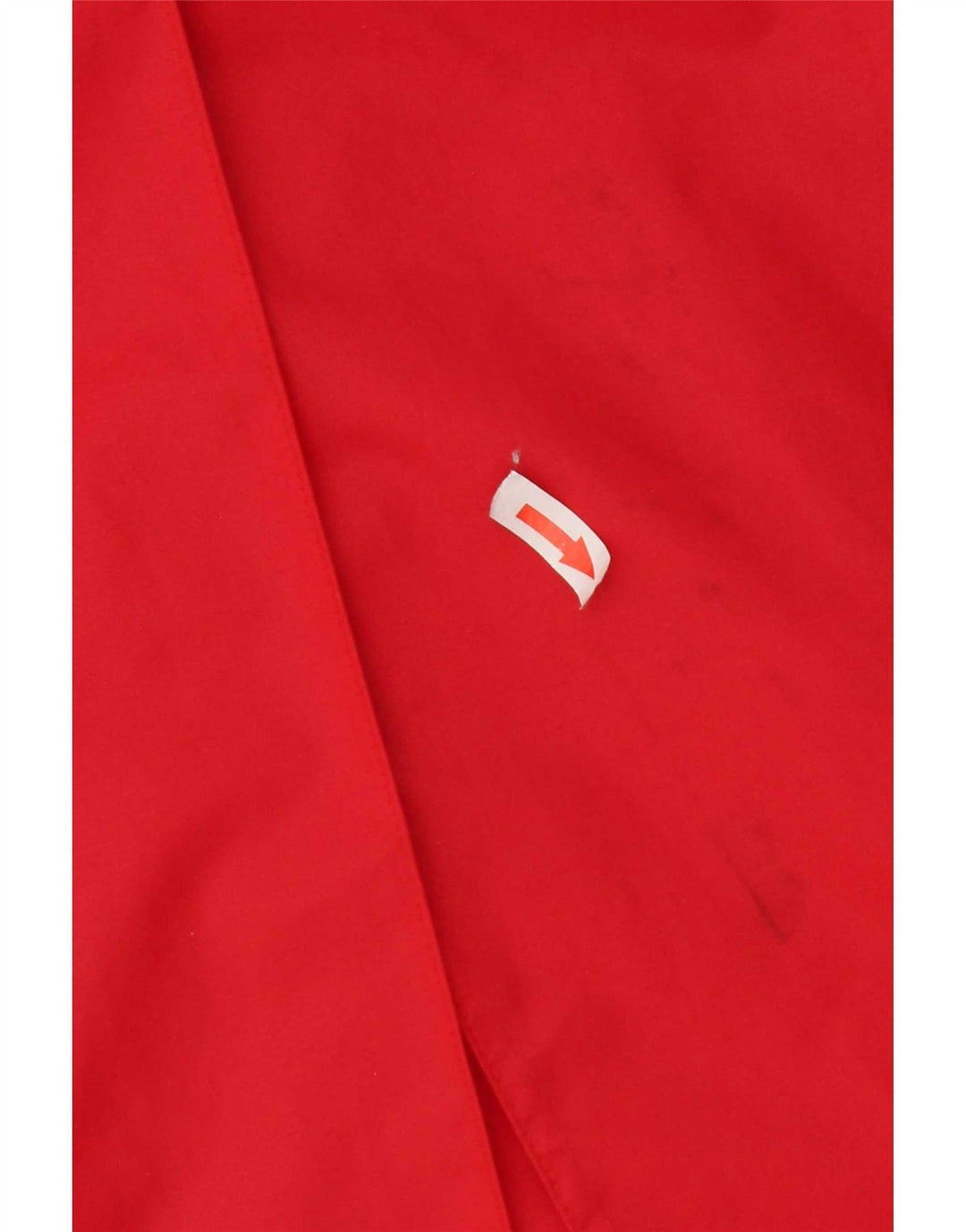 Fiorucci Gabardina con capucha para mujer UK 44 Medium Red Nylon