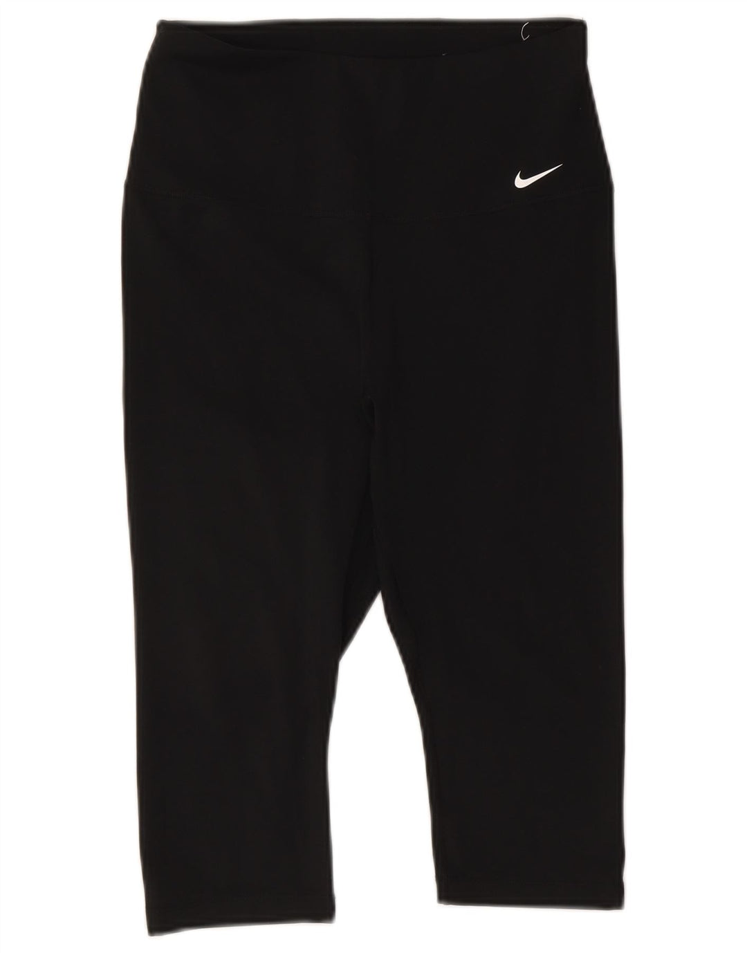 Nike - Leggings capri Dri Fit para mujer, talla M, poliéster negro