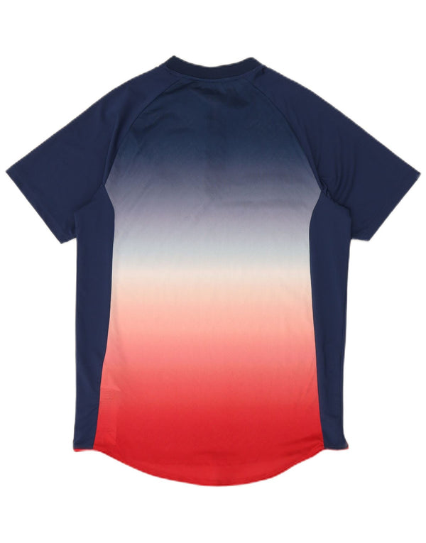 Ellesse Hombre Camiseta Top Small Azul Marino Colorblock Poliéster