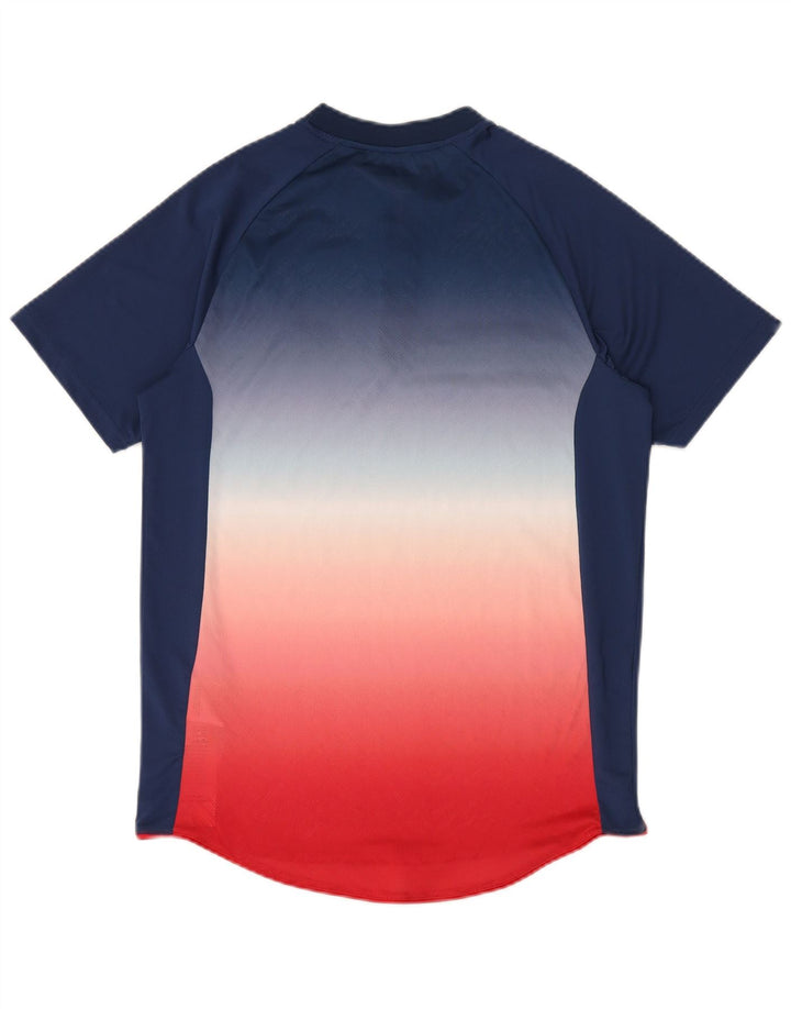 Ellesse Hombre Camiseta Top Small Azul Marino Colorblock Poliéster