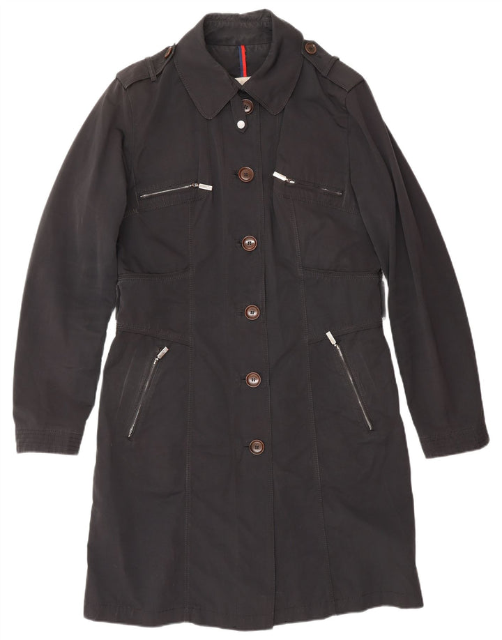 MONCLER Abrigo Mujer Talla 4 XL Poliéster Negro Clásico