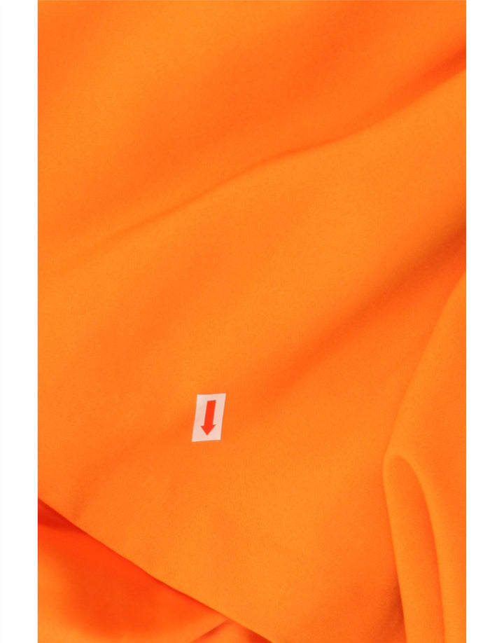 Monsoon Vestido largo sin mangas para mujer UK 8 Pequeño Poliéster naranja