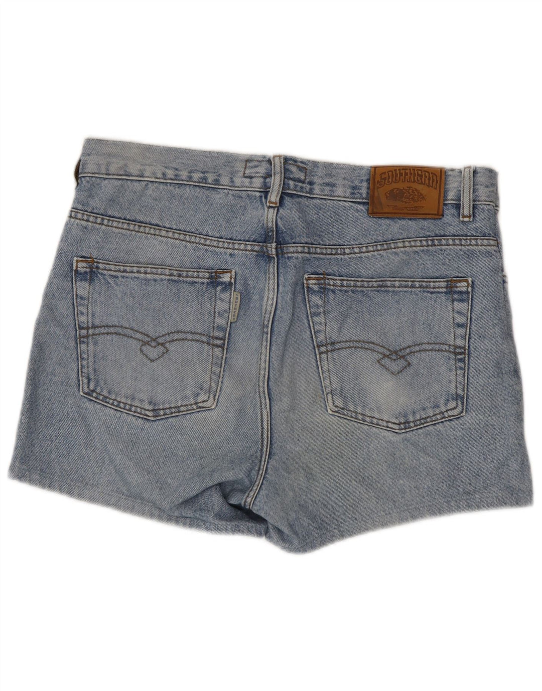 Pantalones cortos de mezclilla para hombre Southern W36 Algodón azul grande