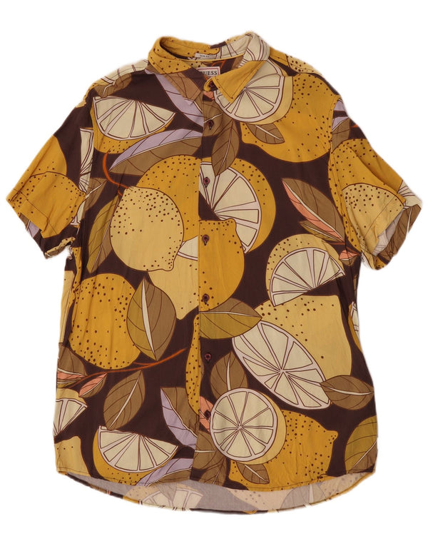 Guess Camisa Manga Corta Hombre XL Multicolor