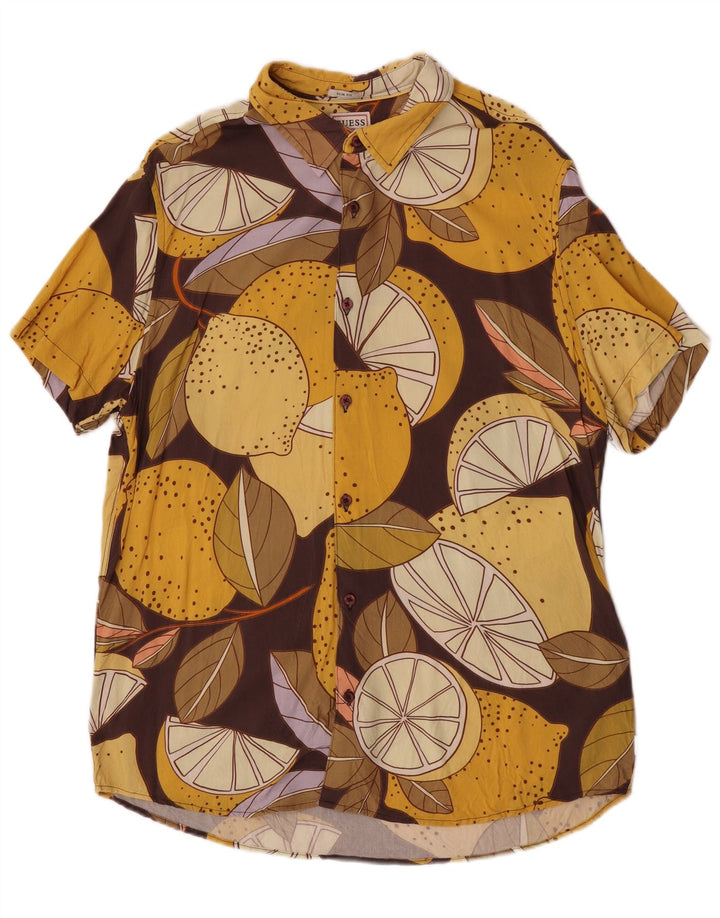 Guess Camisa Manga Corta Hombre XL Multicolor