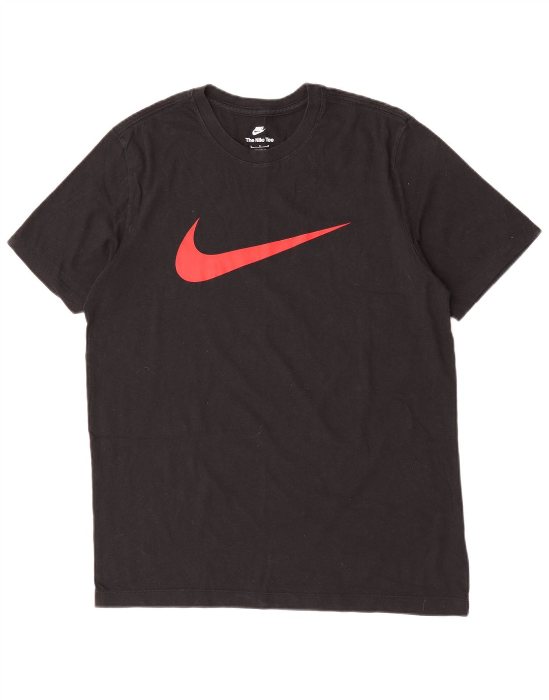 Nike - Camiseta gráfica para hombre, talla grande, algodón negro