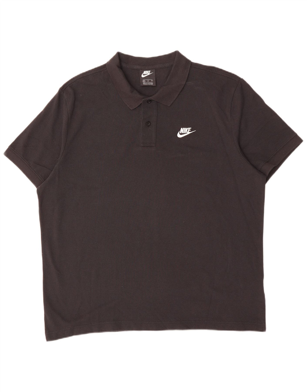 Polo NIKE Hombre XL Algodón Negro