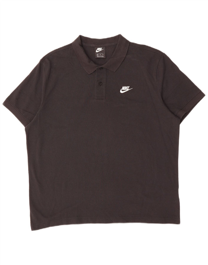 Polo NIKE Hombre XL Algodón Negro