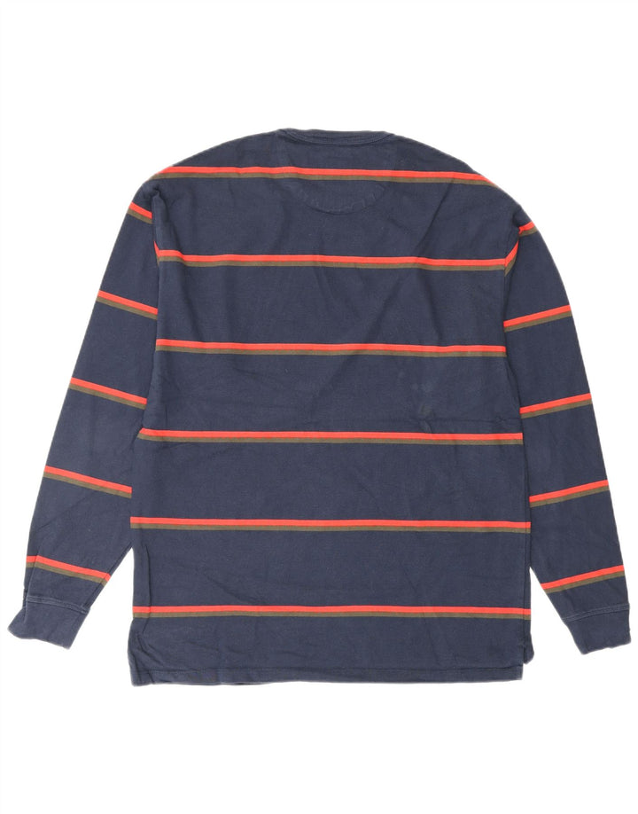 VANS Hombre Top Manga Larga Pequeño Azul Marino Rayas