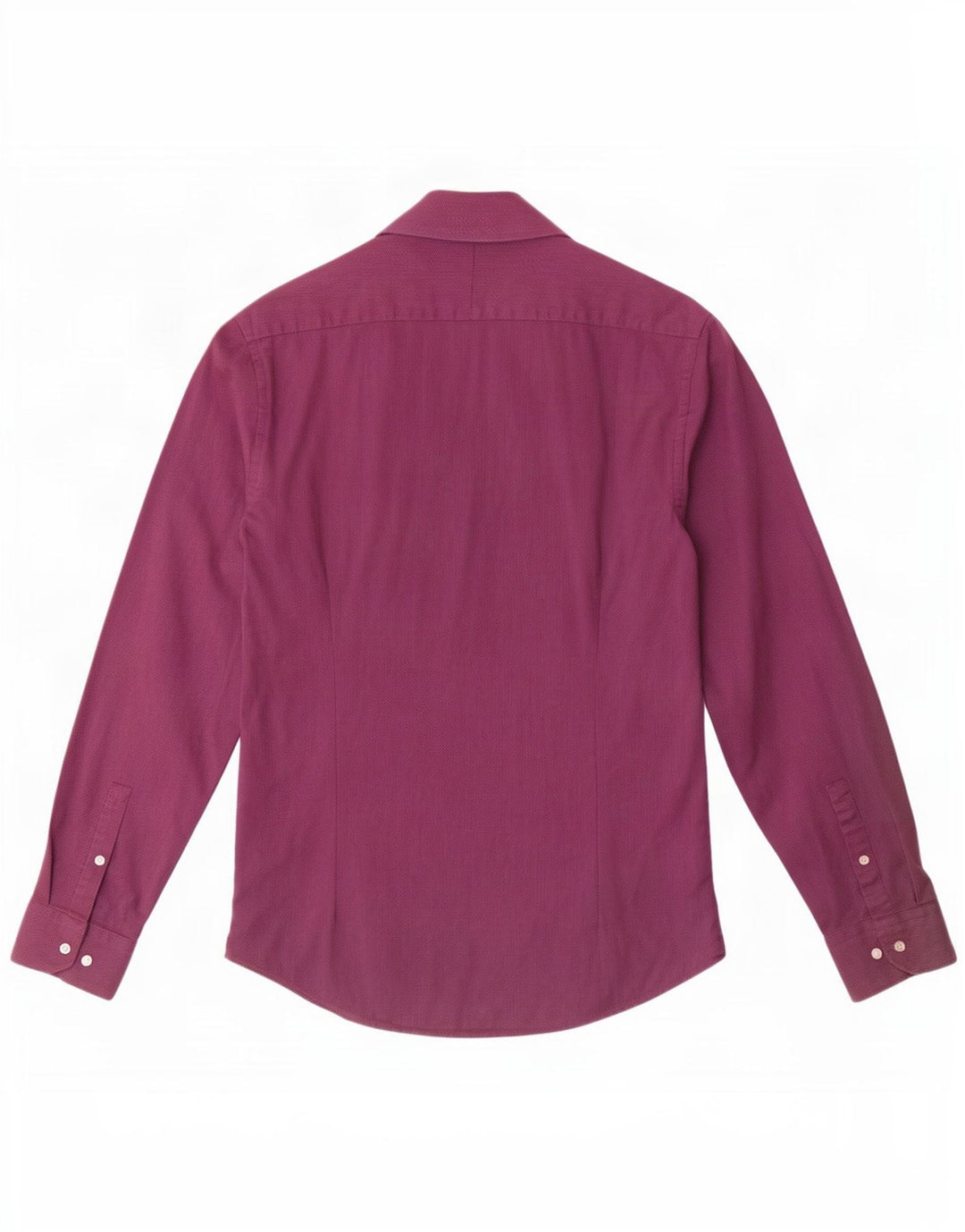 French Connection Camisa para hombre Talla 15 Algodón con manchas moradas medianas