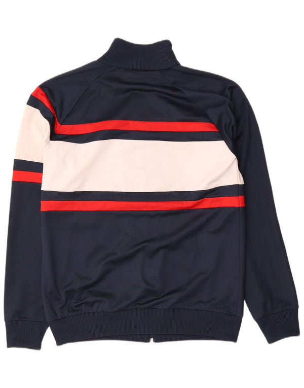 Diadora Hombre Chándal Top Jacket Large Azul Marino Colorblock Poliéster
