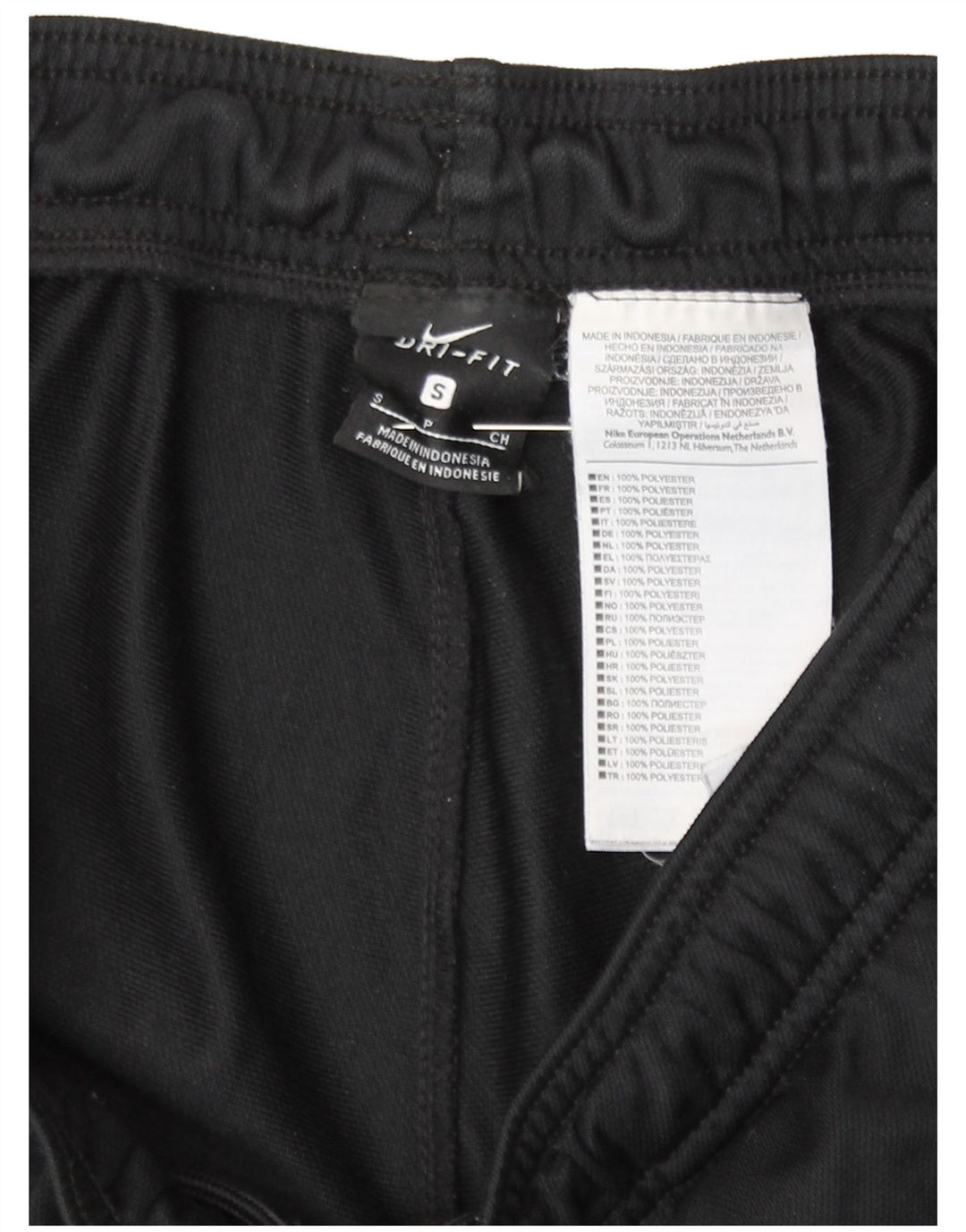 Nike Dri Fit - Pantalón de chándal para hombre, poliéster, color negro