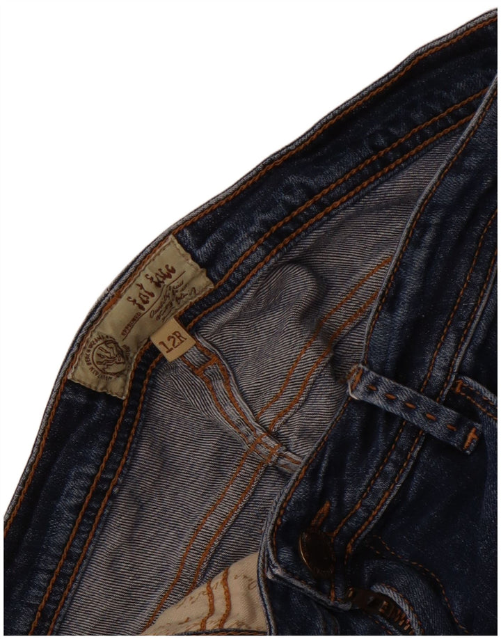 Vaqueros ajustados para mujer Fat Face UK 12 Medium W30 L30 Azul