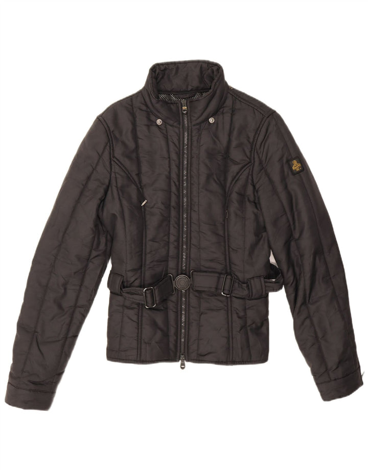 Refrigiwear Chaqueta acolchada para mujer UK 12 Mediana Poliamida negra