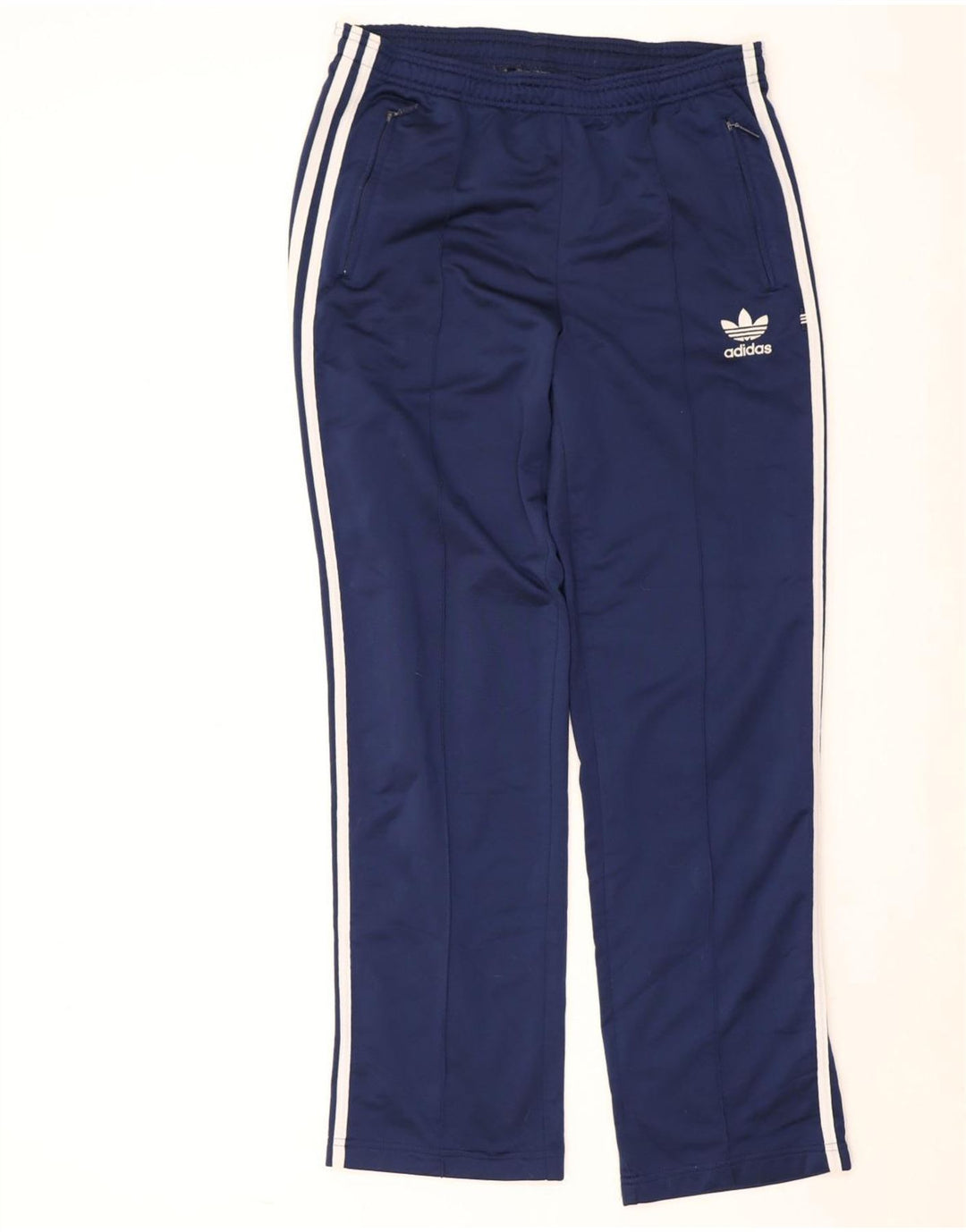 Adidas Pantalones de chándal para hombre UK 36/38 Small Azul marino Poliéster