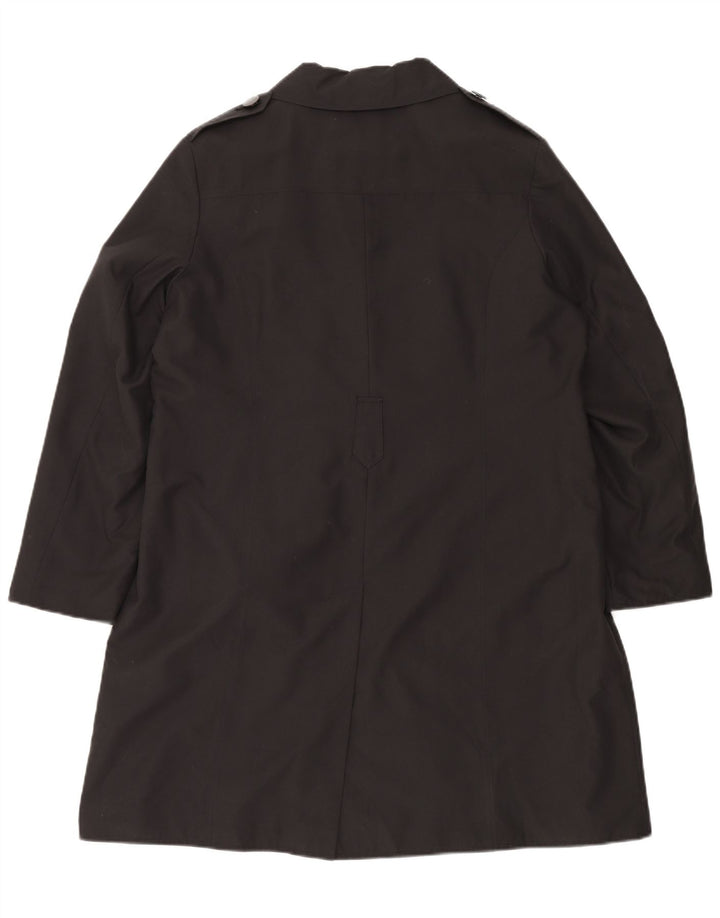 Marks & Spencer Gabardina para mujer UK 20 2XL Poliéster negro