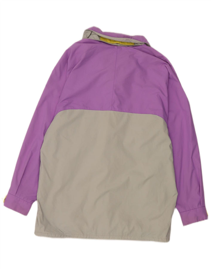 Bailo Chaqueta cortavientos para hombre IT 46 Small Púrpura Colorblock Poliéster