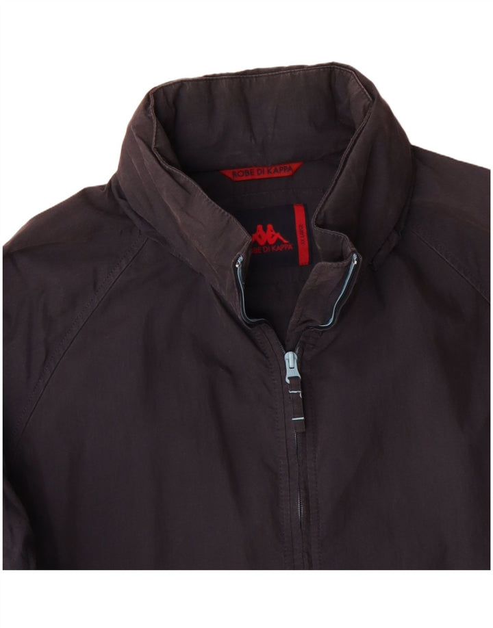 Kappa Chaqueta Bomber para Hombre UK 44 2XL Azul Marino Algodón