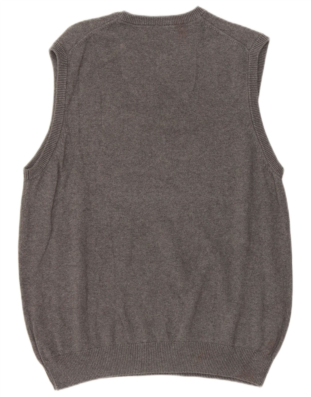 Marks & Spencer Camiseta sin mangas de ajuste regular para hombre de algodón gris medio