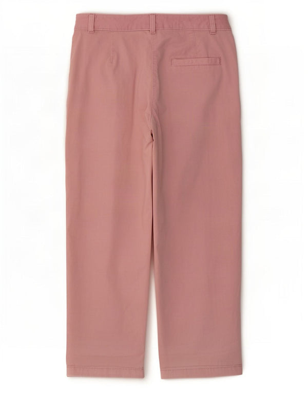 Marks & Spencer Pantalones cortos para mujer UK 12 Medium W30 L25 Algodón rosa