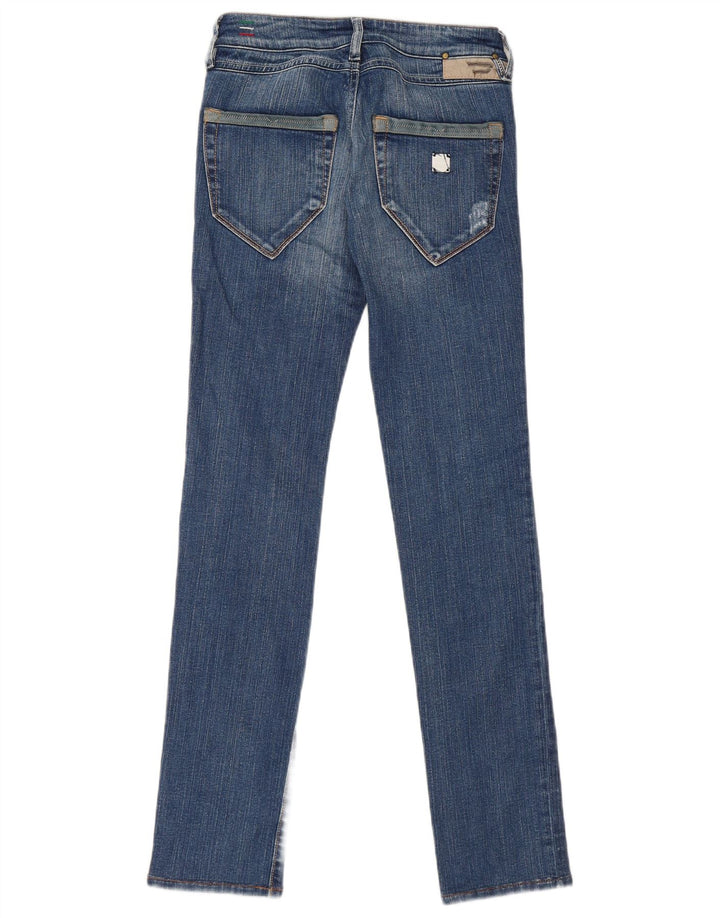 Diesel Mujer Clush Slim Jeans W24 L32 Algodón Azul