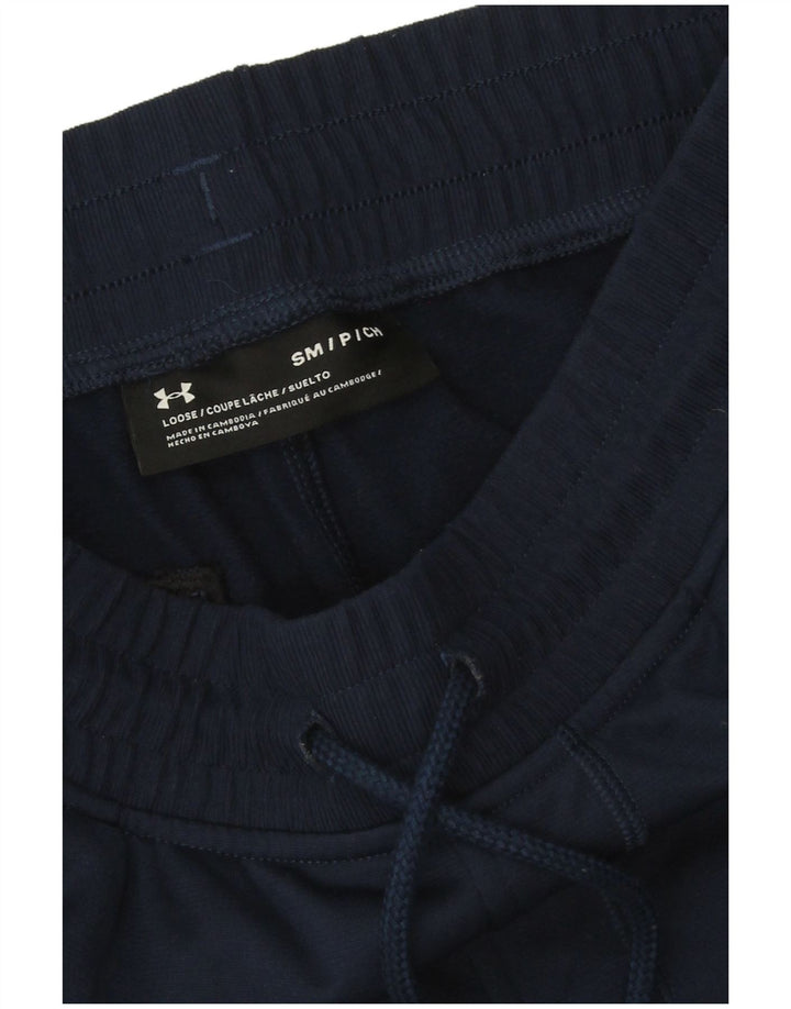 Under Armour Pantalones de chándal para hombre Joggers Small Azul marino Poliéster