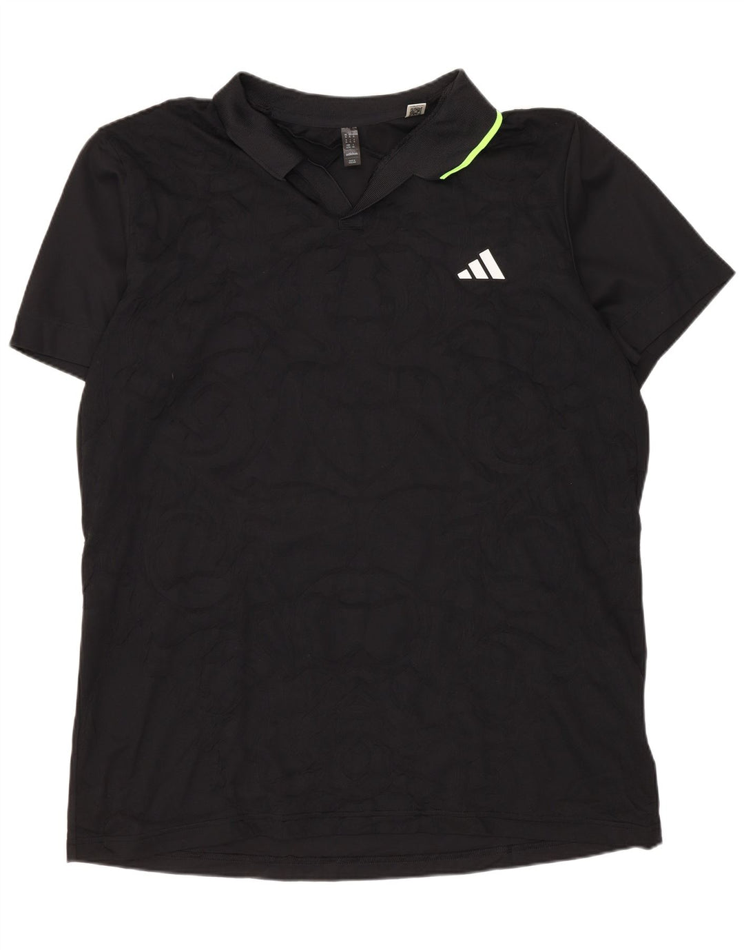 Adidas Hombre Aeroready Polo XL Negro Poliéster