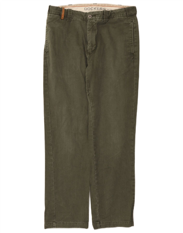 Dockers Jeans Rectos Para Hombre W34 L32 Algodón Caqui