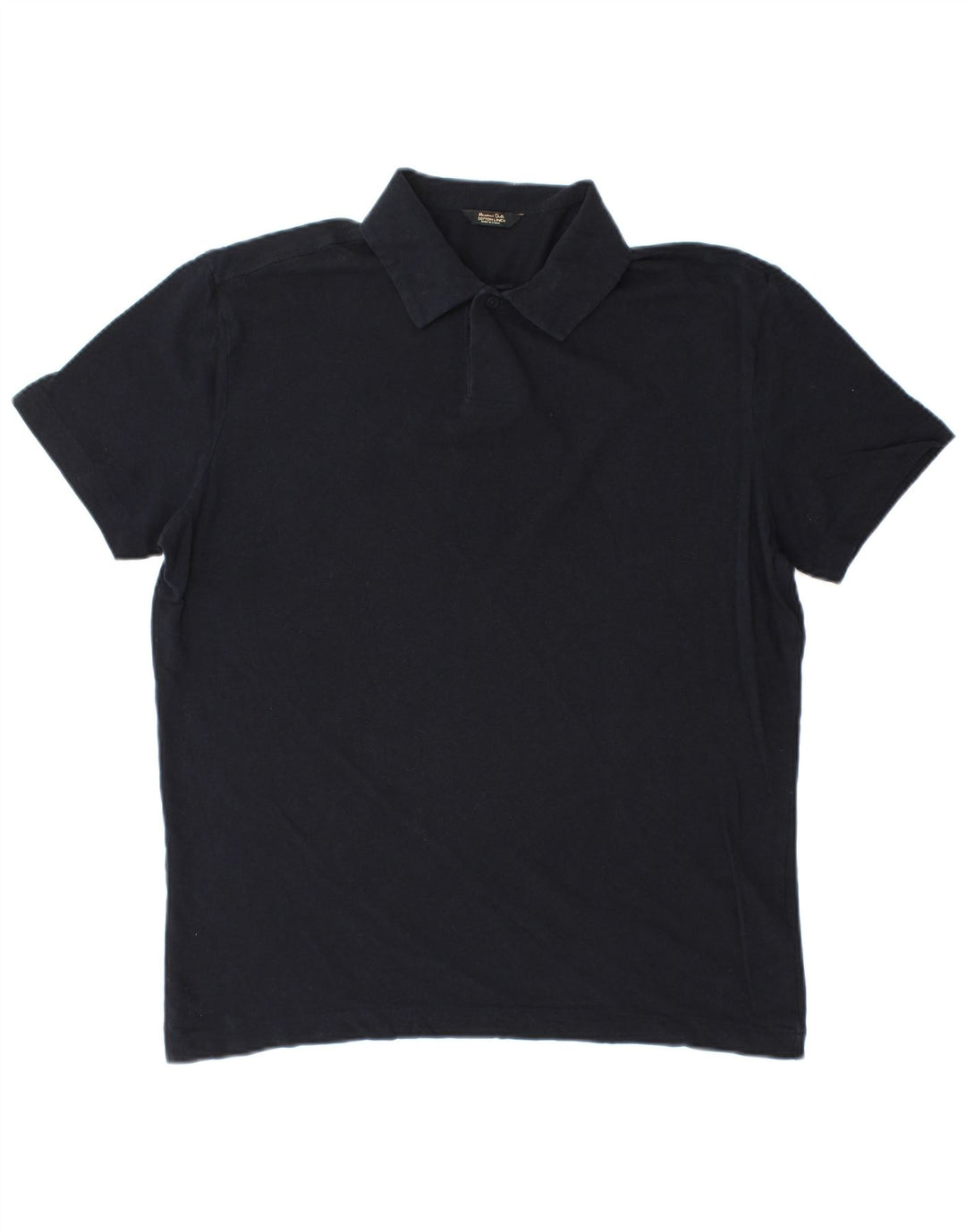 Polo Massimo Dutti Hombre Algodón Azul Marino Medio
