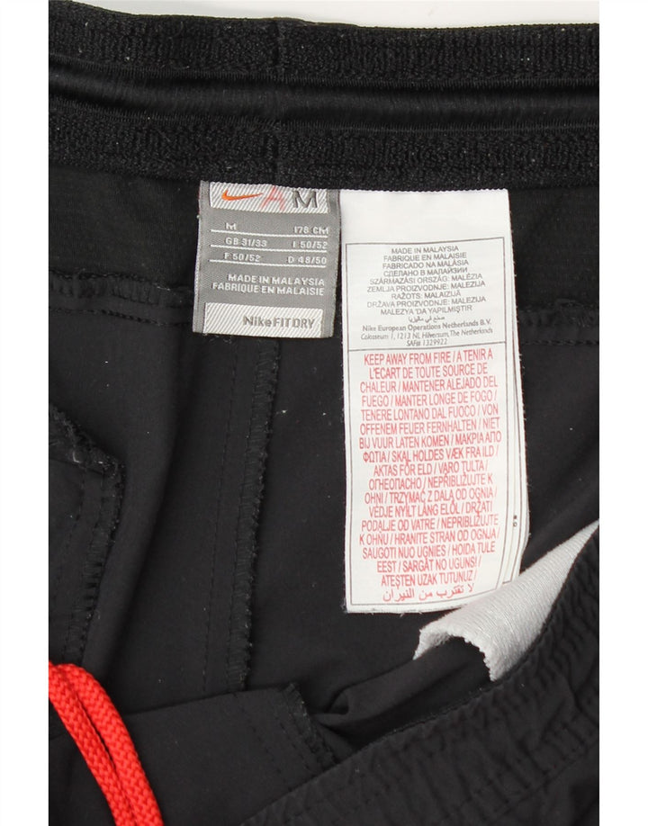 Pantalones cortos deportivos Nike de nailon color block en gris medio para hombre