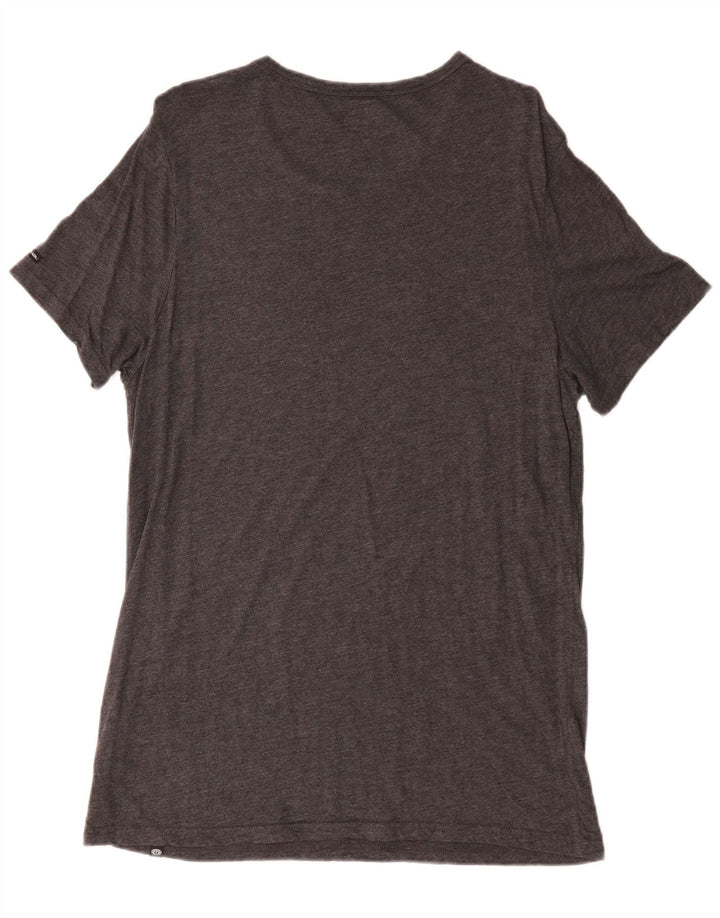 Camiseta Hombre Animal Top Viscosa Gris Medio