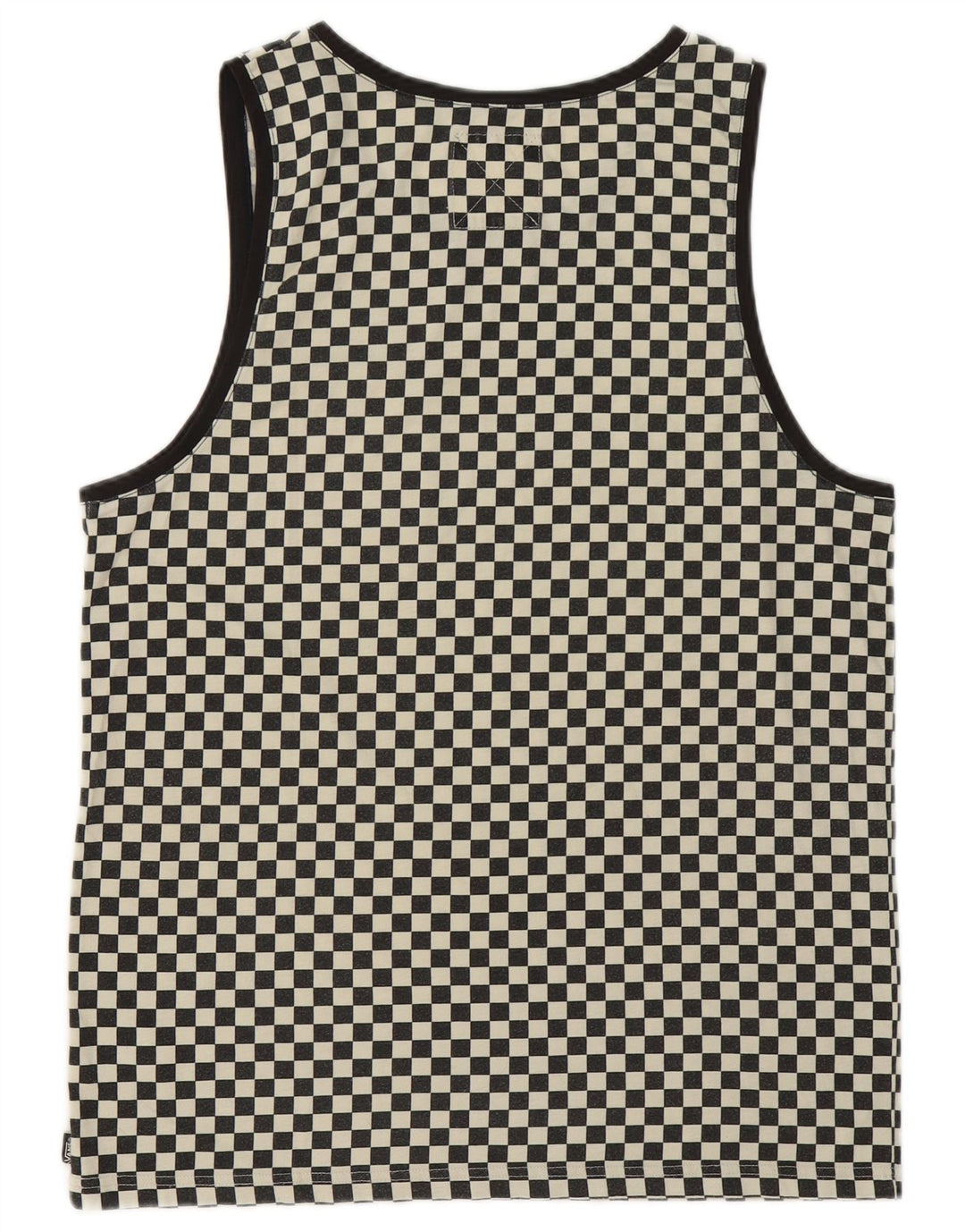 Vans Hombre Chaleco Top Grande Gris Geométrico