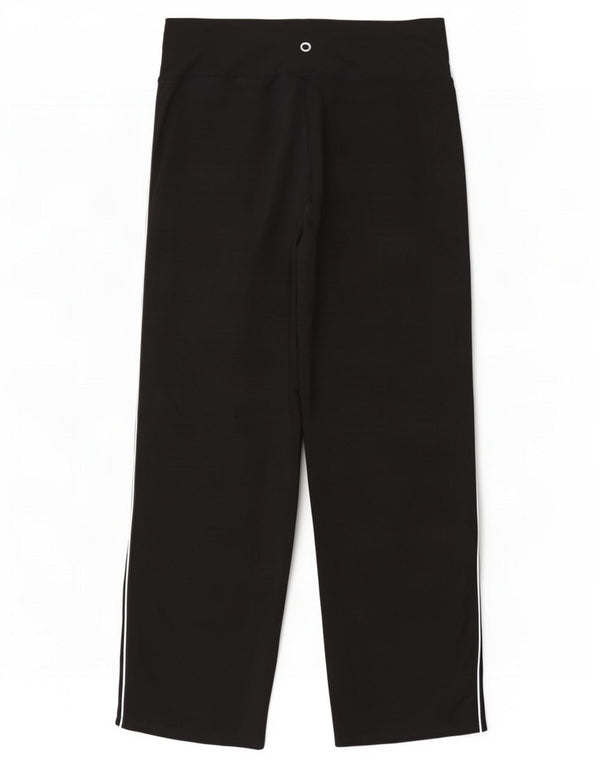 Marks & Spencer Pantalones de Chándal para Mujer UK 44 Grande Algodón Negro