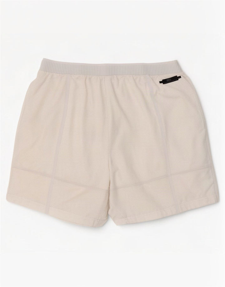 Adidas Pantalones cortos deportivos para hombre XL Blanco Cuadros Poliéster