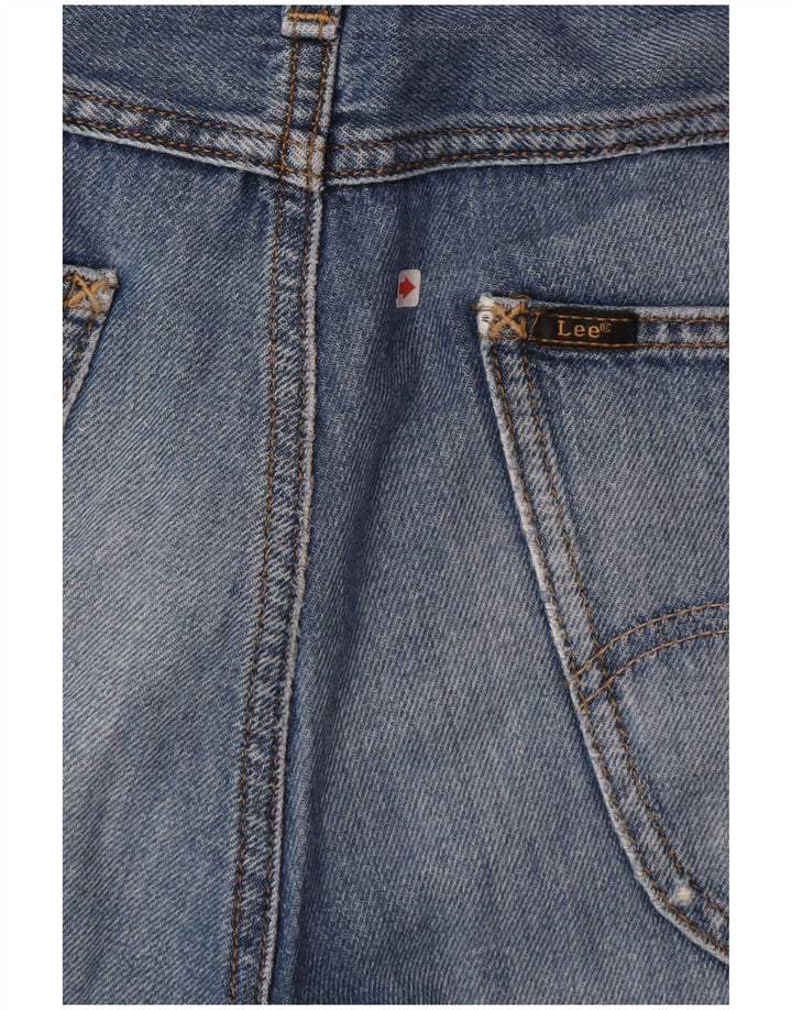 Lee Pantalones Cortos De Mezclilla Con 5 Bolsillos Para Hombre W31 Algodón Azul Medio